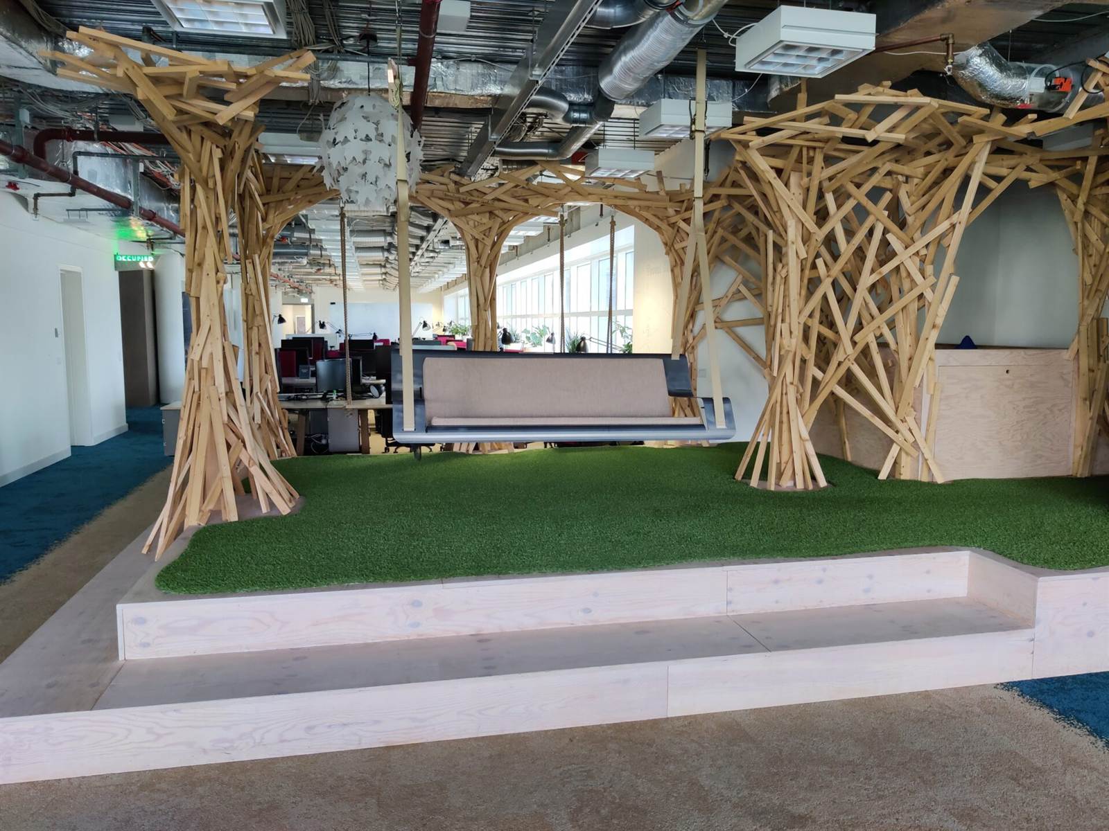 Our office at TechQuartier in Frankfurt am Main